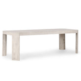 Classic Home Macarthur 94" Dining Table Black White Model 51031385